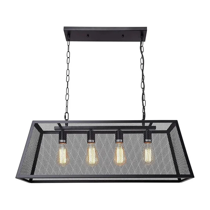 Lámpara Colgante Valencia Mesh en Negro - Lámparas colgantes, Uruguay | Serlux