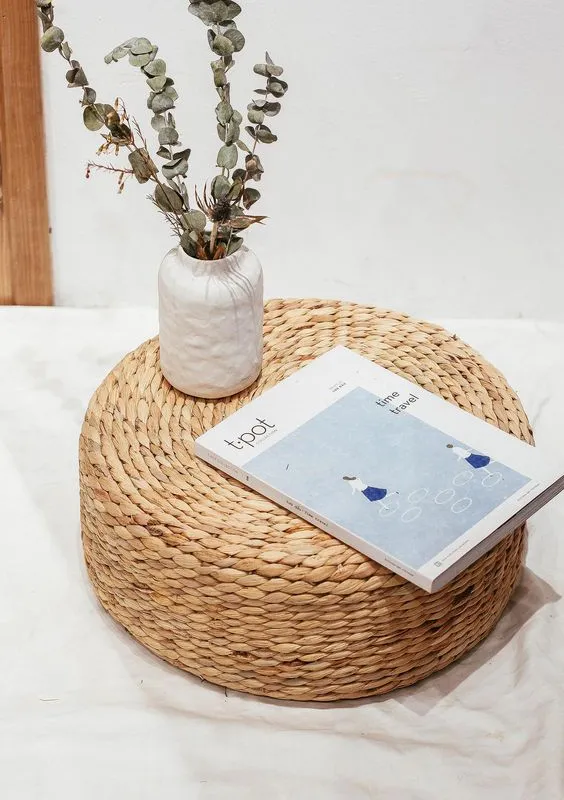 Pouf de seagrass - Muebles, Uruguay | Decoramuss