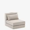 Puf cama convertible Arty beige 70 x 89 (200) cm en Beige - Butacas, banquetas y puffs, Uruguay | Kavehome, vista 1 de 10