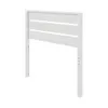 Respaldo 1 Plaza Madera maciza - Funcional - Blanco en Blanco - Respaldos de cama, Uruguay | Rústico Hogar, vista 1 de 4