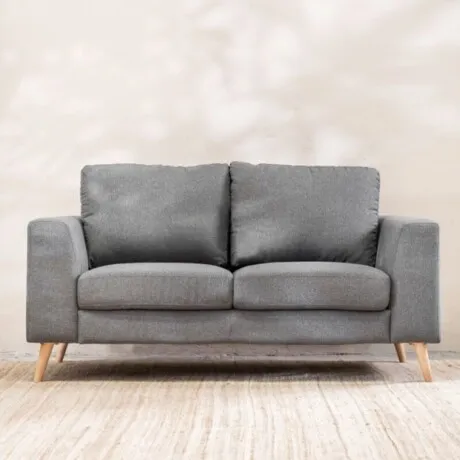 Sillón Lima 2 Cuerpos Gris Oscuro - Gris Oscuro en Gris - Sillones y sofás, Uruguay | Aihaus