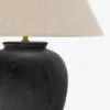 Lámpara de mesa Mercadal de cerámica con acabado negro en Negro - Lámparas de mesa, Uruguay | Kavehome, vista 4 de 5