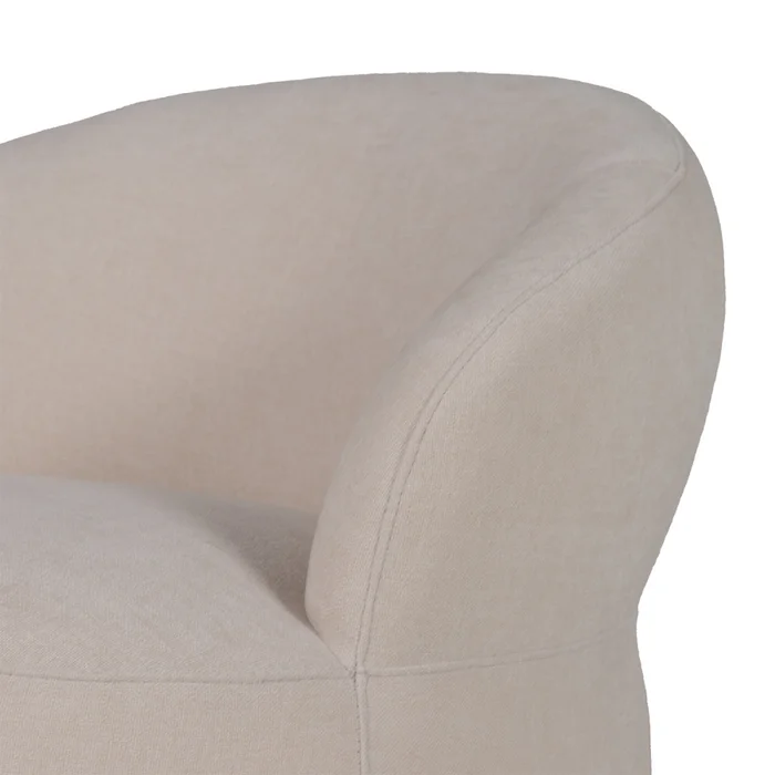 Butaca Bold Giratoria - Tela Microfibra - 110 (Crudo) en Beige - Butacas, banquetas y puffs, Uruguay | Nyr, vista 6