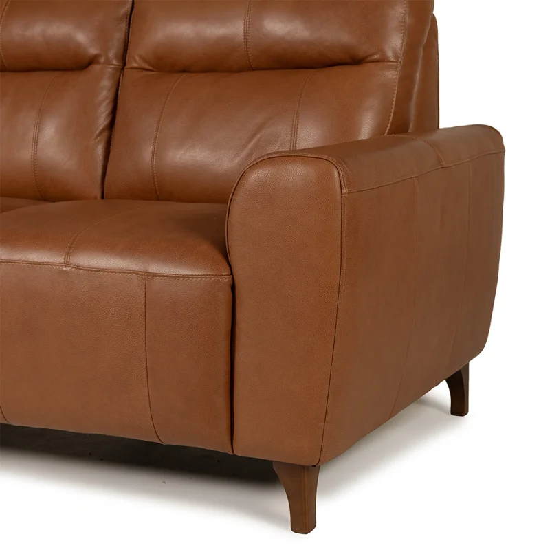 Sofá Tahití - Cuero Advanced - 2 cuerpos - Maverick Telha (Preventa) en Marrón - Sillones y sofás, Uruguay | Nyr, vista 6