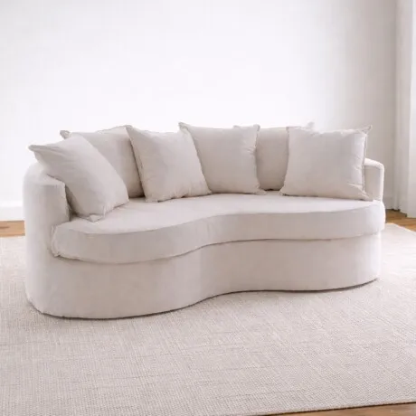 Sillón Curvo Bold Natural - Sillones y sofás, Uruguay | Aihaus