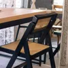 Silla Plegable Motala Madera de Fresno/Rattan Natural - Negra - Sillas, Uruguay | Berna home, vista 4 de 11