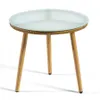MESA AUXILIAR LIZA RATTAN 2048T HJ-62 (D) DIA.51X48H CM - Muebles para el exterior, Uruguay | Vinibel, vista 1 de 2