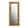 Espejo de Pie Linea Rimini en Madera natural - Espejos, Uruguay | La Cueva Muebles, vista 4 de 14