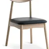 Silla de comedor LYNGHOLM negro/roble nat en Negro - Sillas, Uruguay | JYSK, vista 1 de 2