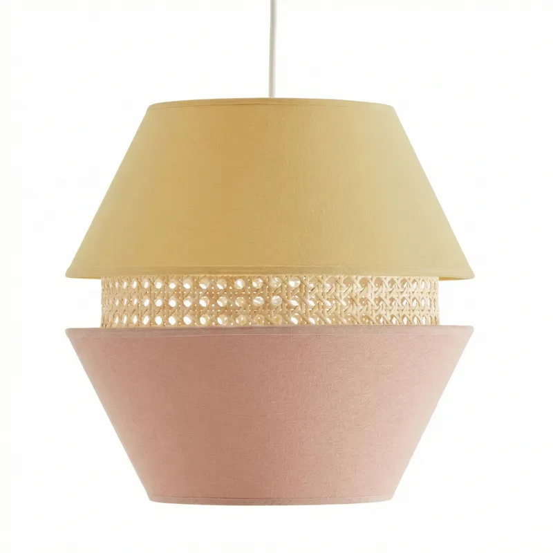 Chroma Duo Pendant – Yellow & Rose en Multicolor - Lámparas colgantes, Uruguay | La Perla