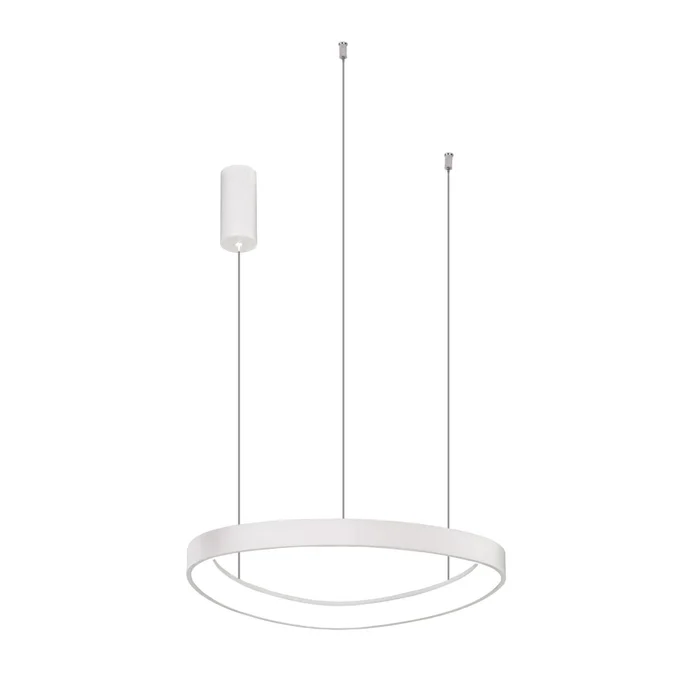 Luminaria Led Diseño triangular Dimerizable 60W, 85cm - BLANCO en Blanco - Lámparas colgantes, Uruguay | Iluminica, vista 2