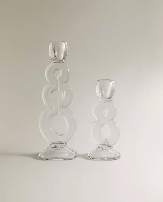 CANDELABRO VIDRIO ESFERAS - Velas y Portavelas, Uruguay | Zara Home, vista 2