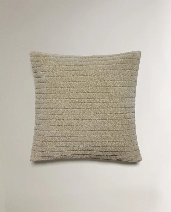 FUNDA COJÍN ACOLCHADO en Beige - Textiles, Uruguay | Zara Home, vista 2