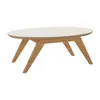 Mesa ratona Lali 90cm 100% Mdf en Off-white - Mesas de living, Uruguay | Balton, vista 1 de 7