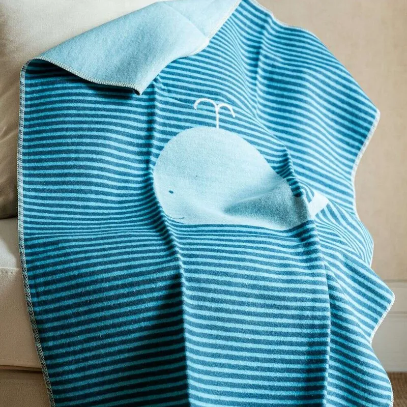 MANTA AUSTRIACA KIDS - BALLENA - Textiles, Uruguay | La Iberica