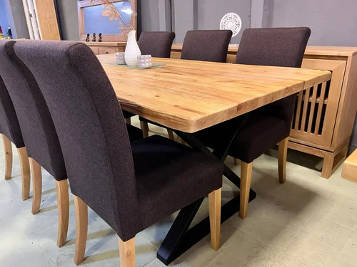 Juego De Comedor Ozark Industrial Premium 6 Sillas De Vestir A Eleccion en A Eleccion - Mesas de comedor, Uruguay | Ozark Home, vista 7