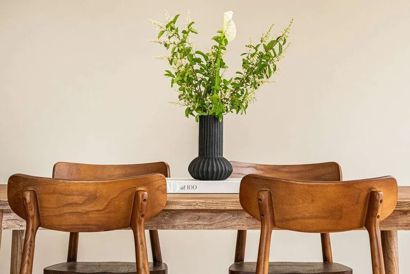 MESA COMEDOR NORDICA - OLMO NATURAL - 1.80 X 0.90 MTS en Madera natural - Mesas de comedor, Uruguay | La Iberica, vista 54