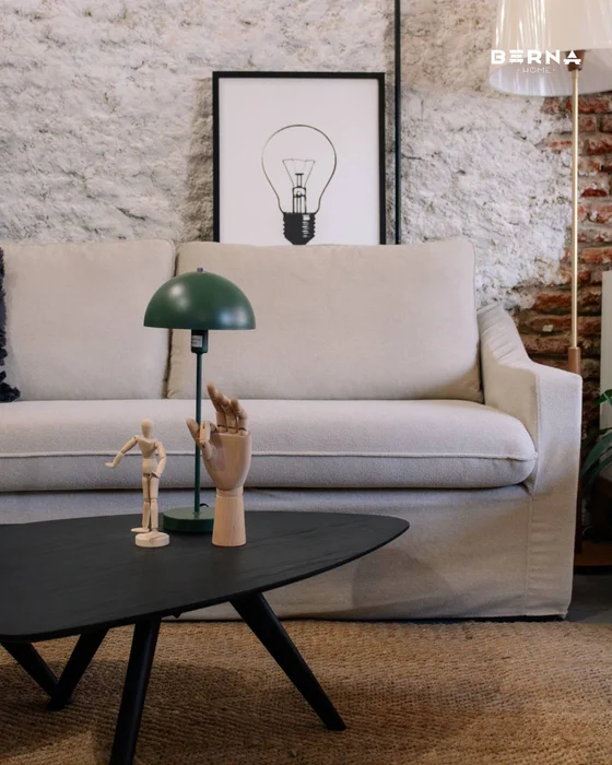 Lámpara de Mesa Verde en Verde - Lámparas de mesa, Uruguay | Berna home, vista 3