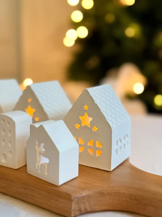 Casitas navideñas x 6 en Blanco - Decoración, Uruguay | Dreams On Time, vista 12