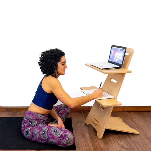 Escritorio Portatil Mumbai en Madera natural - Escritorios, Uruguay | Benteveo, vista 6