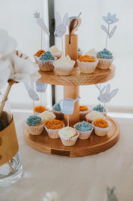 Soporte Doble Plato para Muffins en Madera natural - Decoración, Uruguay | Dreams On Time, vista 7