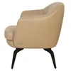 Butaca Fija 1 Cuerpo Cuero-100-natural Verde 1002 Khaki en KHAKI - Sillones y sofás, Uruguay | Divino, vista 4 de 7