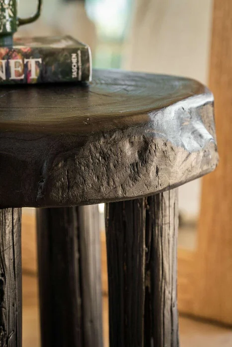 MESA AUXILIAR IRREGULAR NEGRA - 40 CMS en Negro - Mesas de living, Uruguay | La Iberica, vista 7