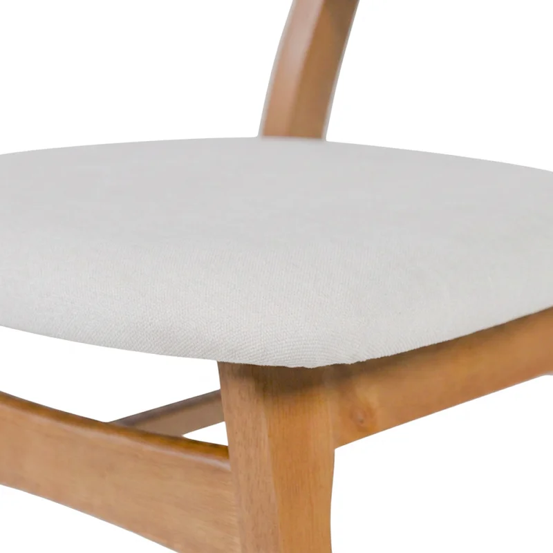 Silla Ambar - Tela Microfibra - Ver 03 (Cruda) en Beige - Butacas, banquetas y puffs, Uruguay | Nyr, vista 5