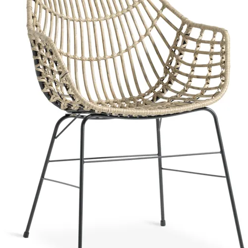 Silla de jardín ILDERHUSE natural en Madera natural - Muebles para el exterior, Uruguay | JYSK