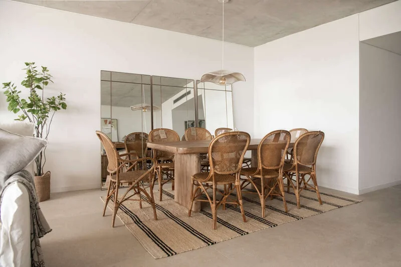 MESA COMEDOR ATHENA - 2.00 X 1.00 MTS en Madera natural - Mesas de comedor, Uruguay | La Iberica, vista 27