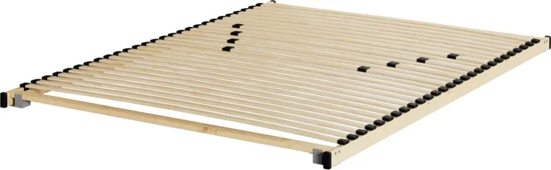 Parrilla ajustable 2 Plazas 140x190cm ALMA en Madera natural - Dormitorio, Uruguay | JYSK