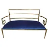 BANQUETA RHODES 39285 TELA 135X74X84H CM en Azul - Butacas, banquetas y puffs, Uruguay | Vinibel, vista 2 de 2