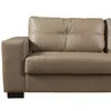 SOFA 100% CUERO - 3 CUERPOS - MODELO DOMINI - AVELLANA OPACO en Marrón - Sillones y sofás, Uruguay | Champagne Home, vista 4 de 5