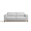 Sillón 3 Cuerpos Tela-premium Gris Luxor Premium Easy Clean Gris Cla en Gris - Sillones y sofás, Uruguay | Divino, vista 2 de 4