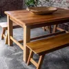 BANCO / PIE DE CAMA CARAÍVA 1,60mt en Madera natural - Butacas, banquetas y puffs, Uruguay | Fundamento Muebles, vista 5 de 7