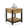 Mesa de luz Linea Denise en Negro - Mesas de luz, Uruguay | La Cueva Muebles, vista 4 de 4