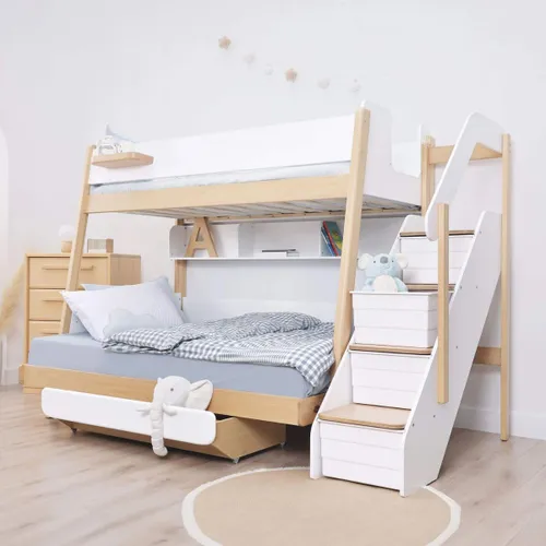 CAMA INFANTIL PETER PAN BLANCO 1,5 PLAZAS, Uruguay | Viasono