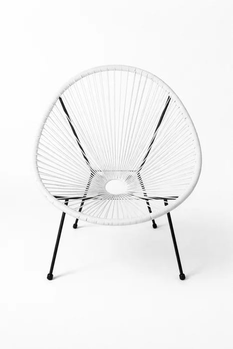 Butaca Acapulco - Blanco en Blanco - Sillones y sofás, Uruguay | Indian