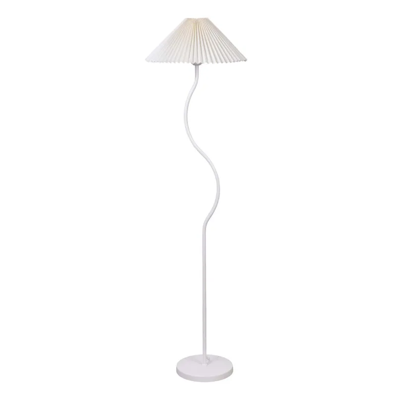 Lámpara De Pie Metal Blanco Xyf9069 en Blanco - Lámparas de pie, Uruguay | Divino