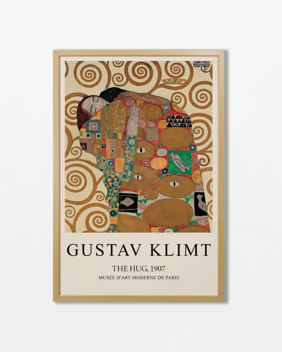 Gustav Klimt - The hug en Multicolor - Láminas, Uruguay | La Cuadrería