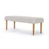 Banqueta Romina - Tela Aquaclean - A fabricar en Beige - Butacas, banquetas y puffs, Uruguay | NYR, vista 1 de 3