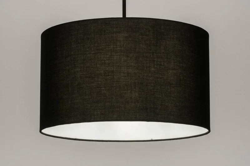 Colgante Simple Negro en Negro - Lámparas colgantes, Uruguay | La Perla, vista 6