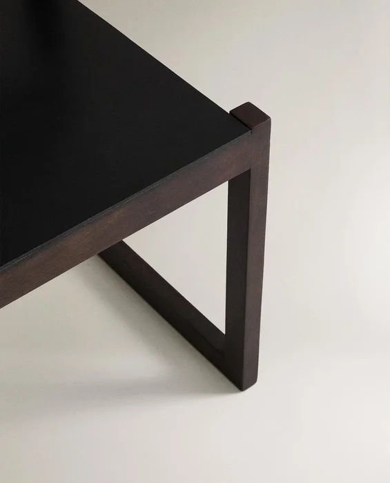 SILLA ESTRUCTURA MADERA Y PIEL - Sillas, Uruguay | Zara Home, vista 4