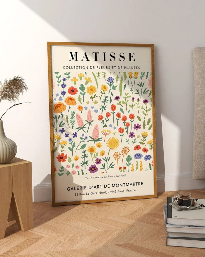 Matisse - Floral N.01 en Multicolor - Láminas, Uruguay | La Cuadrería, vista 2