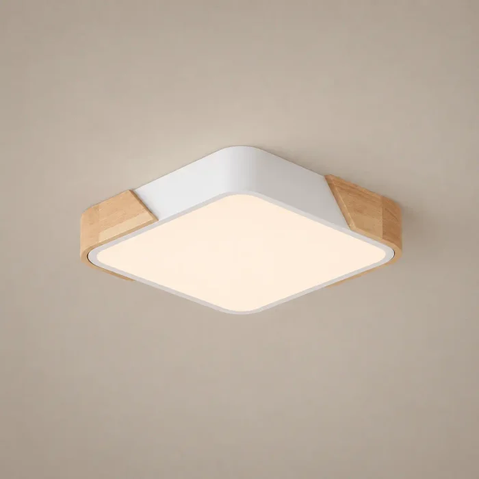 LÁMPARA TECHO VARSOVIA 30 CM en Blanco - Lámparas colgantes, Uruguay | HomeTouch, vista 2