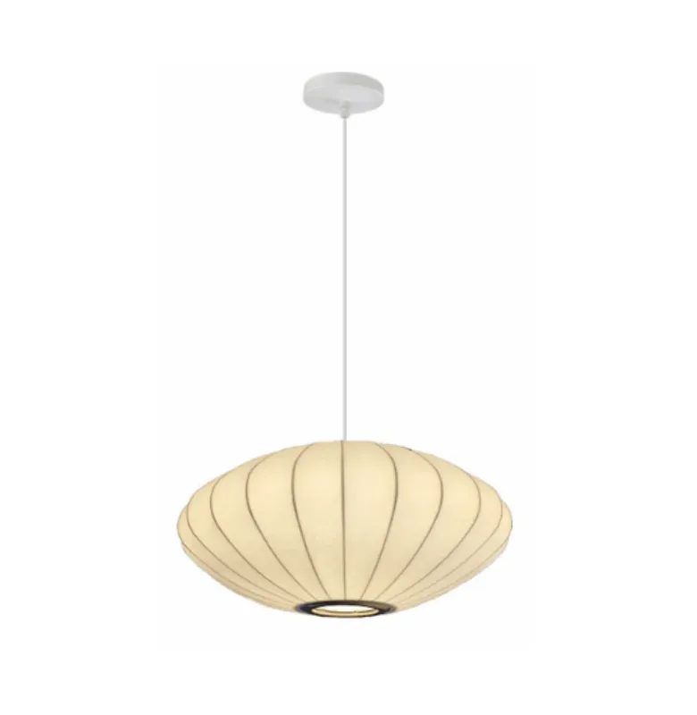 L. COLGAR JAPAN OVAL D60XH26 en Beige - Lámparas colgantes, Uruguay | Masinfinito Casa