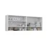 Mueble De Cocina Aereo Alto 4 Puertas 2 Estantes 100% Mdp Blanco en Blanco - Mesas de living, Uruguay | Soy Hogar, vista 4 de 6