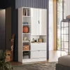 ARMARIO MULTIUSO 2PUERTAS 2C CON ESPEJO JOY - BLANCO 21240/0 - Roperos y placares, Uruguay | Rosas Hermanos, vista 6 de 6