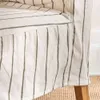 SILLA SOHO - LINO RAYAS VERDES en Off-white - Butacas, banquetas y puffs, Uruguay | La Iberica, vista 6 de 8