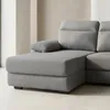 Rinconera Owen - Tela Microfibra - Chaise izquierdo - 12091 (Gris) en Gris - Sillones y sofás, Uruguay | NYR, vista 4 de 6